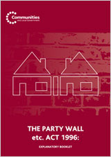 Party Wall Explanatory Booklet